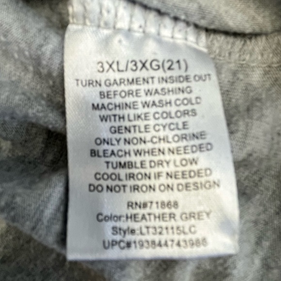 Scooby Doo Mystery Inc. Grey Graphic T-Shirt, size 3XLarge - Picture 10 of 11